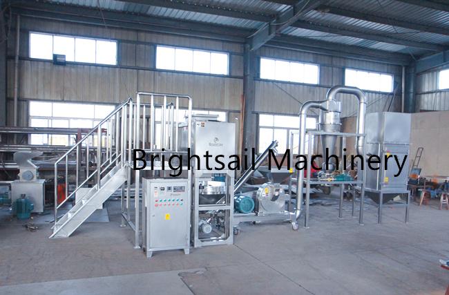 Industry Grain Powder Milling Machine , Dry Maize Corn Flour Pulverizer