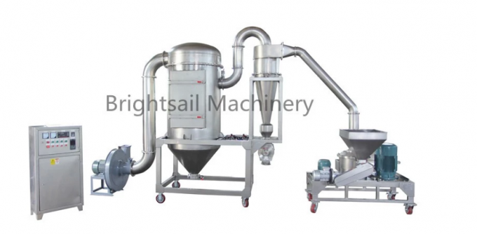 1000kg / H Powder Sugar Grinder Milling Machine SUS316L Automatic