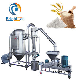 High Efficient Rice Powder Grinding Machine , Fine Wheat Flour Milling Machine