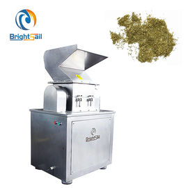 Dry Tea Leaf Flakes Herbal Crusher Machine Lemon Grass Pieces Grinder With CE