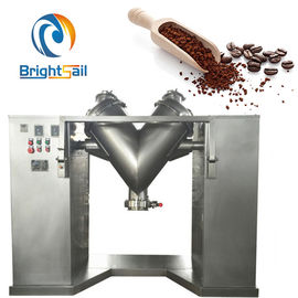 SS304 powder blender mixer machine V type coffee tea flour mixing machine