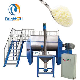 Ss304 Protein Food Powder Machine Ribbon Mixer Milk Flour Blending Stable