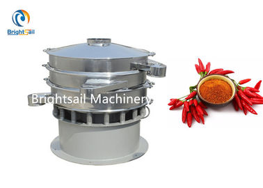 Ss304 Spice Powder Sifting Machine , Red Pepper Turmeric Vibrating Screener