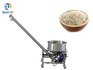 Grain Powder Conveying Systems , Screw Type Wheat Rice Powder Screw Conveyor With Ce