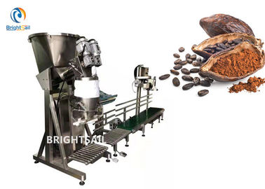 Vertical Powder Filling Packing Machine Coffee Cocoa Flour Bag Filler Customized Voltage