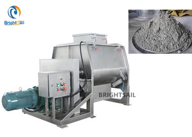Large Capacity Cement Blender Mixer Machine Fertilizer Double Shaft Paddle 100-10000l
