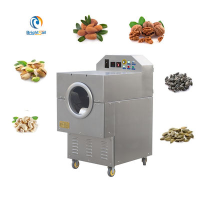 Electromagnetic Stirrer Sunflower Seeds SS304 Peanut Roaster