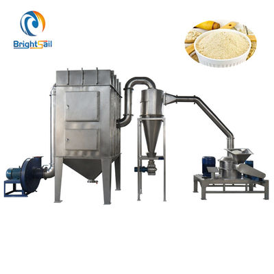 SS 304/316 1800kg/H Flour Making Machine