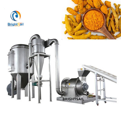 Turmeric Pulverizer Grinder 22kw Spice Powder Machine