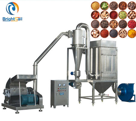 SS304/316 BS Spice Powder Grinding Machine High Productivity