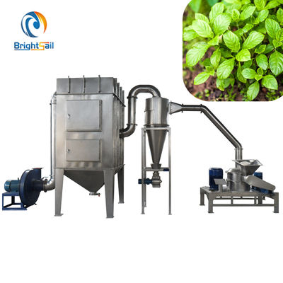 20kg/H Production SS304 11kw Herbal Powder Machine