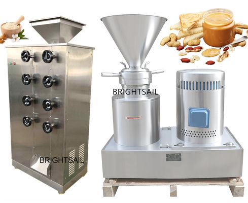 ​50 - 500kg / H Capacity 350 - 1400kg Weight Nut Grinding Machine