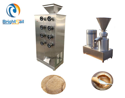 1400kg Maximum Weight 50 To 500 Kg Per Hour Capacity Multifunctional Sesame Grinding Machine