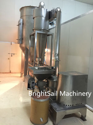 Capacity 100-1800kg/Hr Spiced 15mm Ginger Crusher Machine