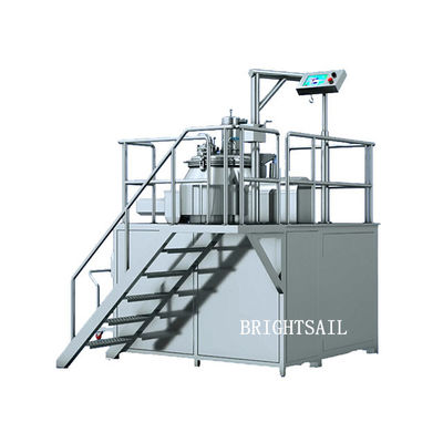 2 Minutes Mixing Speed Rapid Mixer Granulator 100L With Automatic Lifter Cover