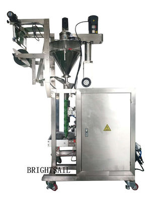 Stainless Steel 1.5kw Coffee Automatic Powder Packing Machine Auger Weighing