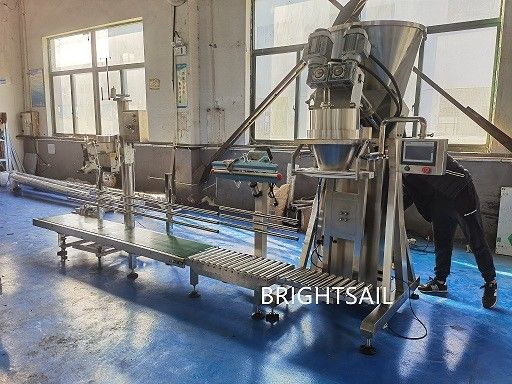 5 To 50kg Weigh Range Measure By Auger 150L Curry Powder Packing Machine