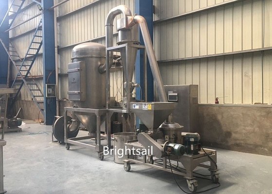 Food Industry Coconut Powder Machine Fineness Control 60 To 2500 Mesh