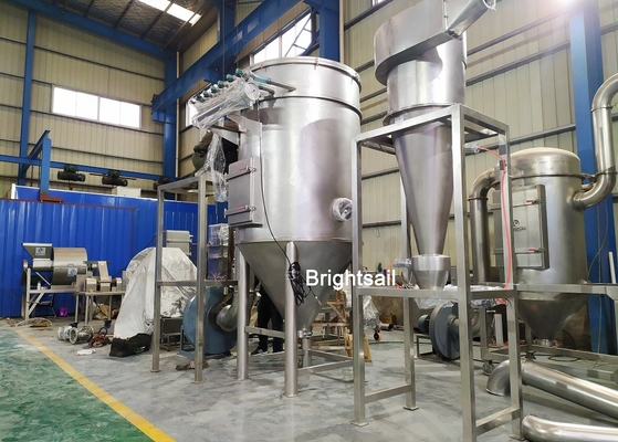Foodstuff Industry 200kg/H Powder Grinder Machine Ultrafine Turmeric Pulverizer Mill