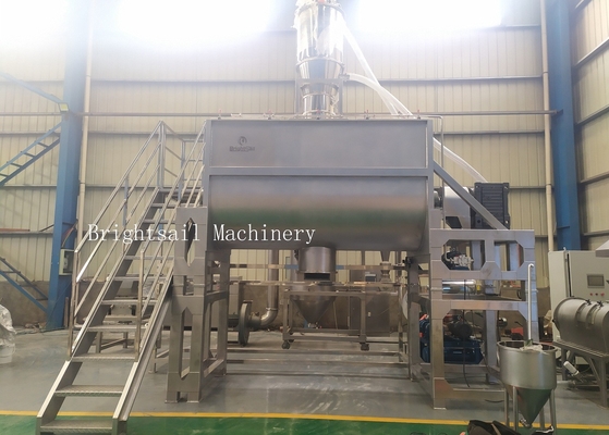 300L Foodstuff Industry Horizontal Ribbon Blender For Granules And Powder Mixing