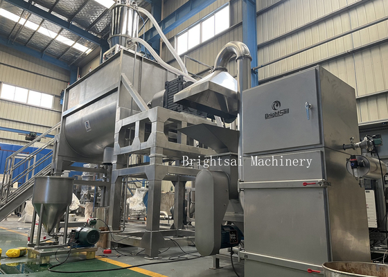 Food Industry Protein Powder Mixer Machine Stainless Steel 60 To 12000l