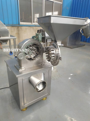 Food Defatted Soybean Grinder Machine Powder Mill Stainless Steel SUS316