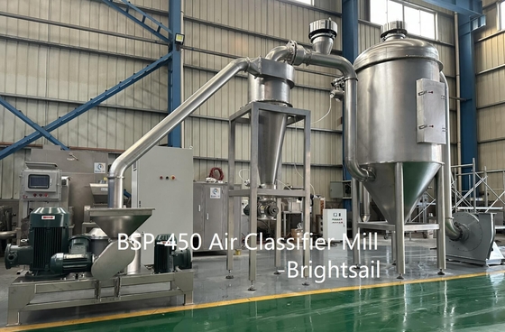 Stainless Steel Meseacinic Acid Grinding Machine ACM Pulverizer Machine