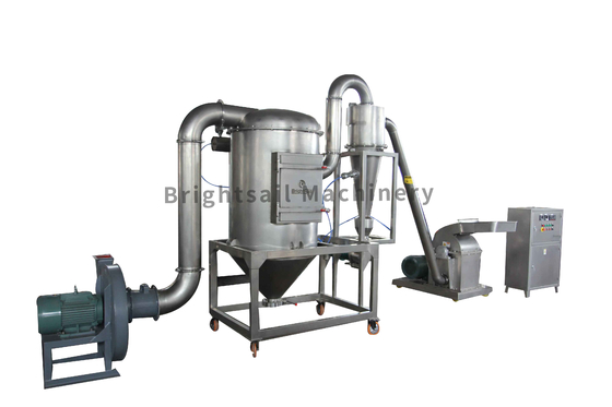 Industry Herb Powder Grinder Machine Automatic With CE 20~400 Mesh