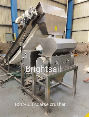 Industrial Stainless Steel Tea Granule Making Machine From Brightsail Coarse crusher