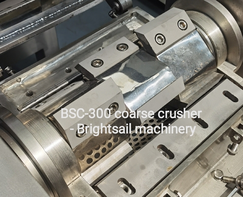 Industrial Stainless Steel Tea Granule Making Machine From Brightsail Coarse crusher