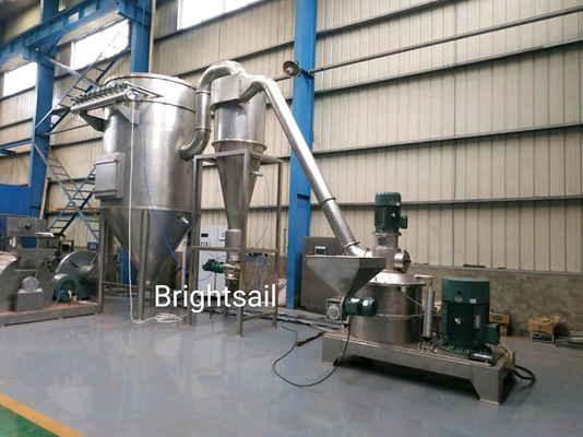 Green Tea Stalk Air Classifier Mill tea pulverizer machine green tea powder making mill Brightsail