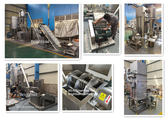 Pepper Spice Powder Grinder Mill Pepper high speed Hammer Mill Machine powder making machine from Brightsail