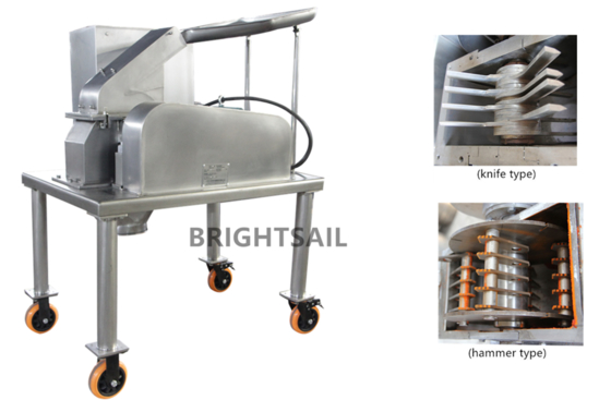 BSF herbal powder grinder machine pharmaceutical fizt mill Chinese herb hammer mill from Brightsail