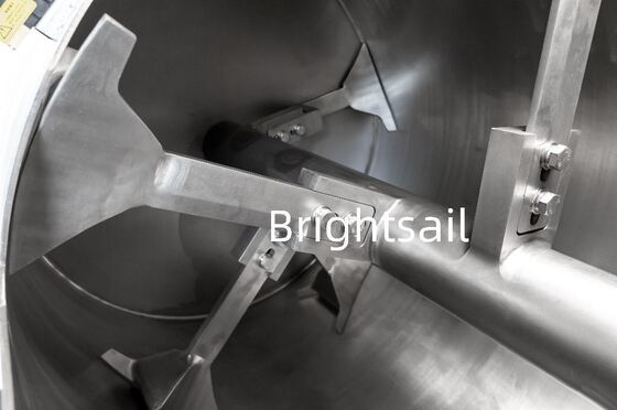 BSPS Plough share Mixer Horizontal Dry Powder Mixing Machine for fertilizer plough mixer