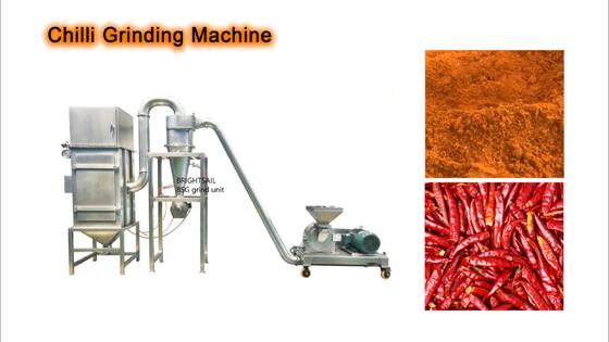 Turbine Grinder Machine Black Pepper Spice Powder Grinding Machine