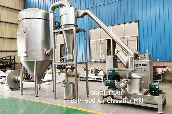 Ultra Fine Fertilizer Pulverizer Air Classifier Mill 10-50 Micron Powder Mill
