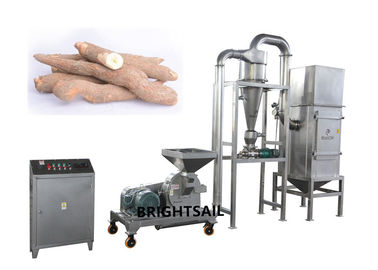 Food Powder Wheat Making Machine , Grain Grinder Machine Cassava Yam Flour Milling