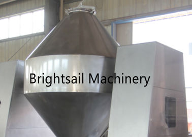 Dry Food Powder Mixing Machine , Flour Double Cone Blender Machine Animal Feed Corn