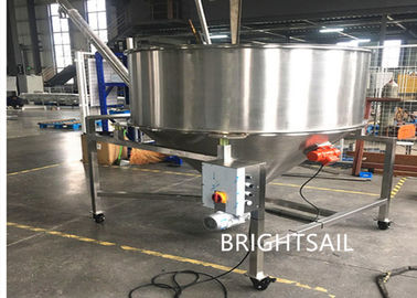 Grain Powder Conveying Systems , Screw Type Wheat Rice Powder Screw Conveyor With Ce