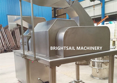 High Efficient Spice Powder Grinder Machine , Hammer Mill Machine Red Pepper Turmeric