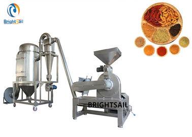 Mustard Seeds Spice Powder Making Machine , Turmeric Pin Mill Grinding Machine