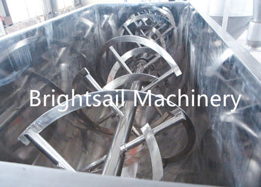 Dry Ice Cream Flour Ribbon Blender Machine , Food Powder Mixing Machine Powdered Milk