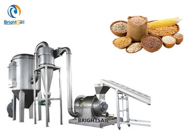 Stainless Stell Grain Powder Milling Machine , Chickpea Besan Flour Pulverizer