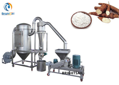 Dried Cassava Chip Fine Powder Grinding Machine Yam Plantain Flour Air Classifier Mill