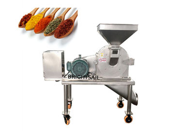 800 Kg / H Dry Herb Leaf 10mm Powder Grinding Machine