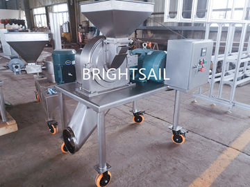 800 Kg / H Dry Herb Leaf 10mm Powder Grinding Machine