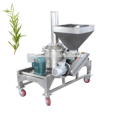 Food 15mm 20-1800kg/H Herb Powder Grinder