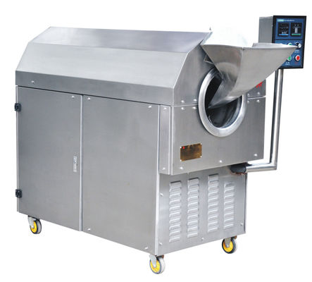 Electric Rotary SS304 4kw Chestnut Roasting Machine