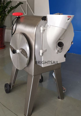 200kg/H Stainless Steel 1.5kw Vegetable Slicer Dicer Machine