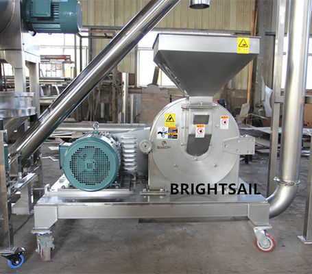 Sus Crystal Materials 5000kg/H 10 Mesh Sugar Milling Machine